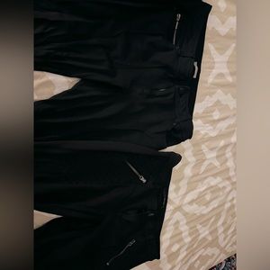 3 pair of black jeggings- size medium